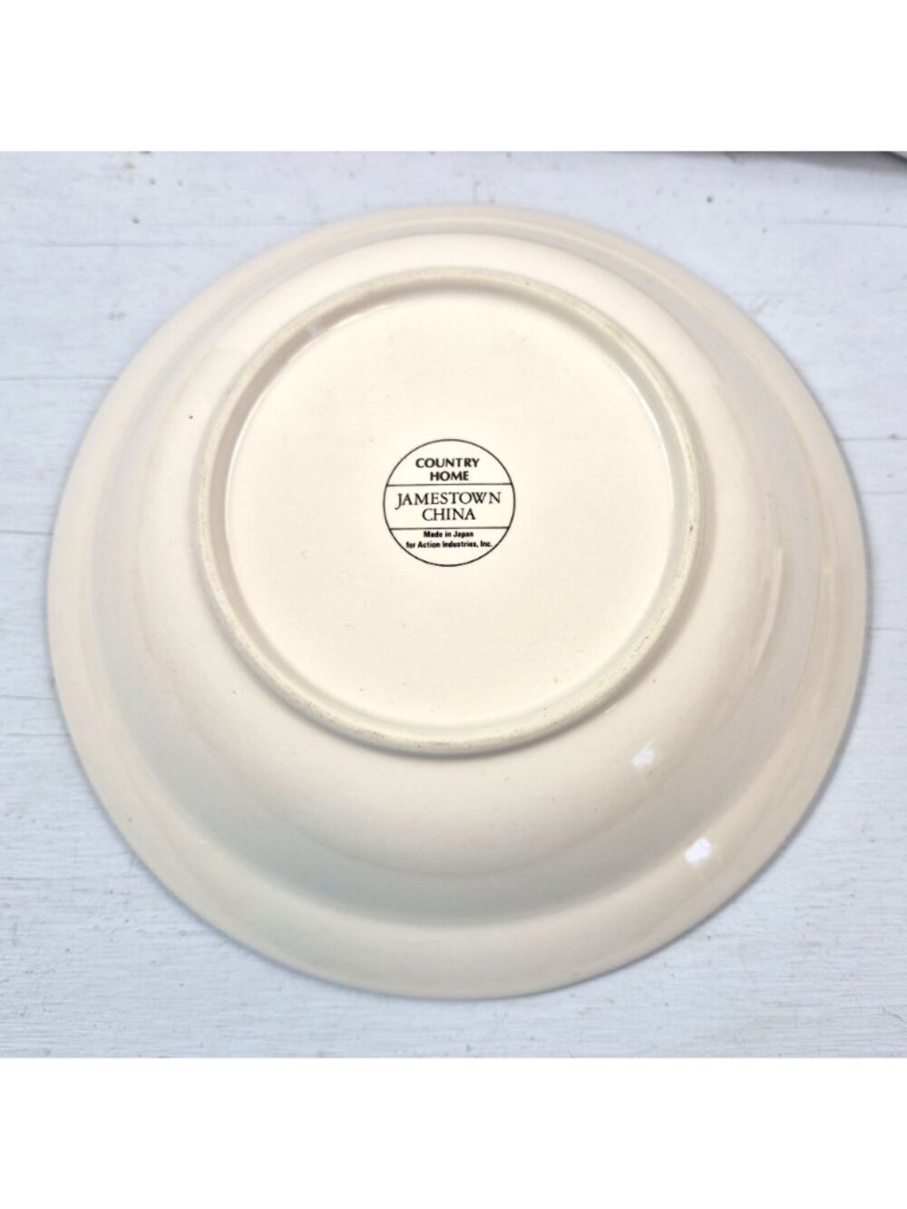 Jamestown China Country Home Large Serving Bowl Farmhouse Scene Japan - Picture 9 of 10